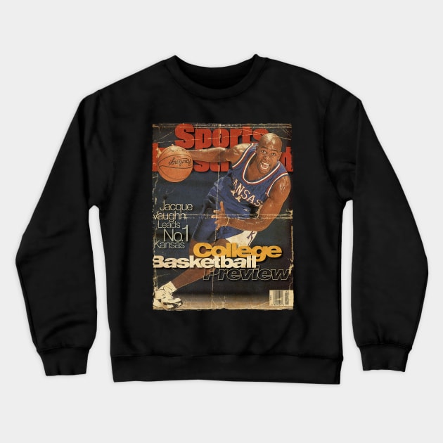 COVER SPORT - SPORT ILLUSTRATED - JACQUE VAUGHN Crewneck Sweatshirt by FALORI